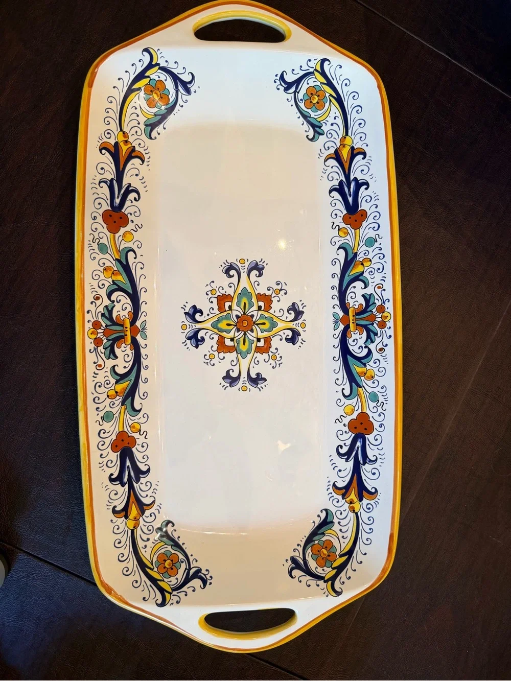 Sur La Table Nova Deruta extra large serving platter